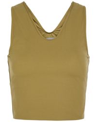 Spense - Cosmic Form Cropped Tank Top - Lyst
