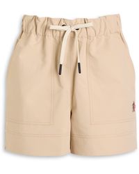 Moncler - Logo Shell Shorts - Lyst