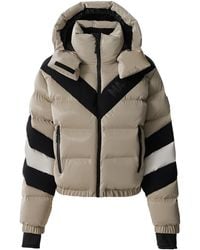 Mackage - Kairi Chevron High-Gloss Shell Ski Jacket - Lyst