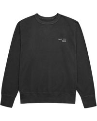 Rag & Bone - Damon Logo Cotton Sweatshirt - Lyst