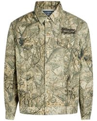 BBCICECREAM - Camouflage Logo-Embroidered Cotton Jacket - Lyst