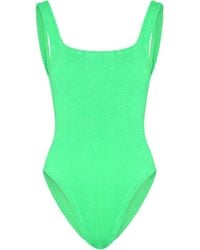 Hunza G - Seersucker Swimsuit - Lyst