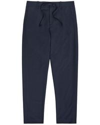 Canali - Tapered-Leg Wool Trousers - Lyst