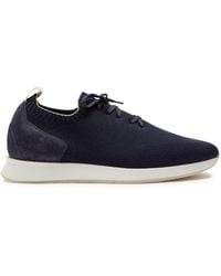 Aurélien - Colour-Blocked Knit Sneakers - Lyst
