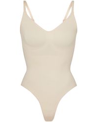 Skims - Seamless Sculpt Thong Bodysuit - Lyst