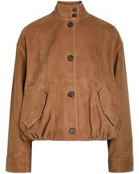Jonathan Simkhai - Marley Suede Jacket - Lyst