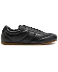 Lemaire - Soft Runner Leather Sneakers - Lyst