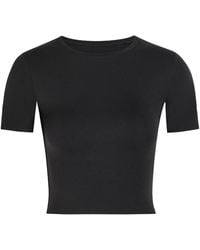 Nike - Zenvy Infinasoft Jersey Cropped T-Shirt - Lyst