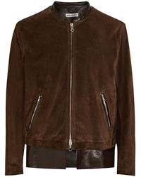 Our Legacy - Drift Layered-Hem Suede Jacket - Lyst