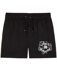 Amiri - Hollywood Printed Swim Shorts - Lyst