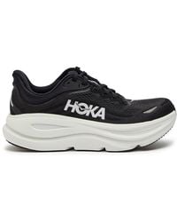 Hoka One One - Bondi 9 Mesh-Knit Sneakers - Lyst