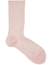 FALKE - Shiny Metallic-weave Socks - Lyst