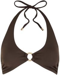 Away That Day - Sorrento Halterneck Bikini Top - Lyst