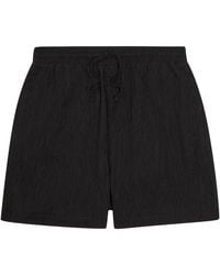 Raith - Silvano Crinkled Cotton Shorts - Lyst