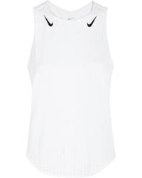 Nike - Aeroswift Dri-Fit Adv Perforated Jersey Running Vest - Lyst