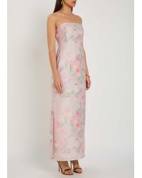 bernadette vera strapless jacquard maxi dress Bernadette Vera Strapless Jacquard Maxi by BERNADETTE
