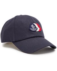 Moncler - Logo-Appliquéd Twill Cap - Lyst