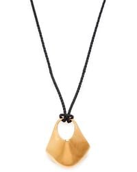 KHAITE - Lotus Medium 19Kt-Plated Pendant Necklace - Lyst