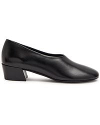 KHAITE - Marcy 30 Leather Pumps - Lyst