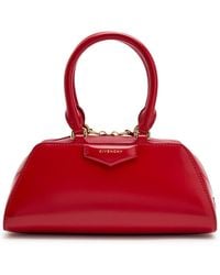 Givenchy - Antigona East-West Mini Leather Cross-Body Bag - Lyst