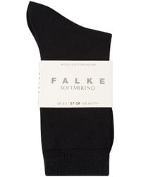 FALKE - Soft Merino Wool-Blend Socks - Lyst