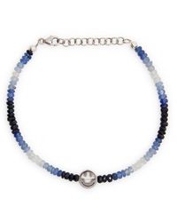 Roxanne First - The Smiley Sapphire Beaded Bracelet - Lyst