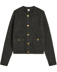 TOTEME - Wool-Blend Cardigan - Lyst