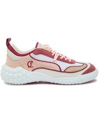 Christian Louboutin - Mara Panelled Mesh Sneakers - Lyst