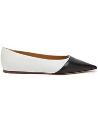 Gabriela Hearst - Empress Colour-Blocked Leather Ballet Flats - Lyst