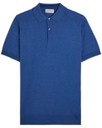 John Smedley - Payton Merino Wool Polo Shirt - Lyst