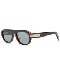 ZEGNA - Aviator-Style Sunglasses - Lyst