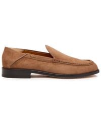 Tod's - Cuoio 07M Suede Loafers - Lyst