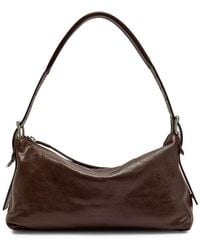 Lemaire - Belted Baguette Leather Shoulder Bag - Lyst
