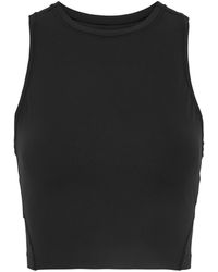 On Shoes - Movement Cropped Stretch-Jersey Tank - Lyst