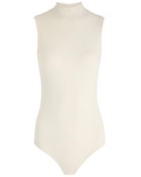 Spanx - Suit Yourself Ribbed Stretch-Jersey Bodysuit - Lyst