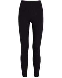 Spanx - Ponte Zip-Cuff Stretch-Jersey Leggings - Lyst