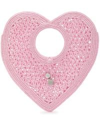 Jacquemus - Le Spiaggia Coeur Heart Raffia Tote Bag - Lyst
