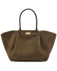 DeMellier - The New York Grained Leather Tote Bag - Lyst