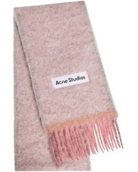Acne Studios - Valley Wool-Blend Scarf - Lyst