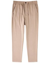 Les Deux - Como Tapered-Leg Woven Trousers - Lyst