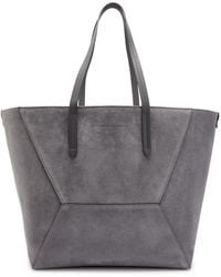 Brunello Cucinelli - Bead Medium Suede Tote - Lyst
