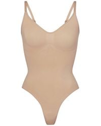 Skims - Seamless Sculpt Thong Bodysuit - Lyst
