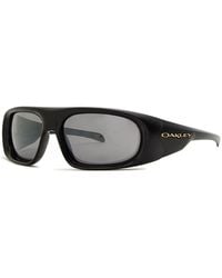Oakley - Belleville Wrap-Around Sunglasses - Lyst