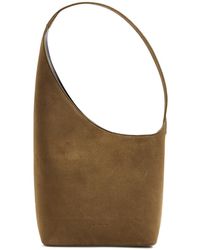 Aesther Ekme - Demi Lune Small Suede Tote - Lyst