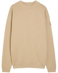 Now You Live - Pleatling Logo-Embroidered Cotton Sweatshirt - Lyst