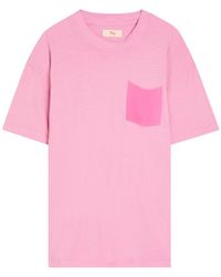 CHERRY LA - Cherry Country Printed Cotton T-Shirt - Lyst