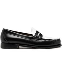 G.H. Bass & Co. - G. H Bass & Co Moc Penny Leather Loafers - Lyst