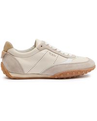Tod's - Sportiva 13M Panelled Leather Sneakers - Lyst