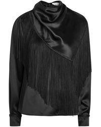Gabriela Hearst - Anderson Scarf-Effect Draped Silk Top - Lyst
