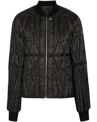 Rick Owens - X Moncler Geocamo Padded Shell Flight Jacket - Lyst